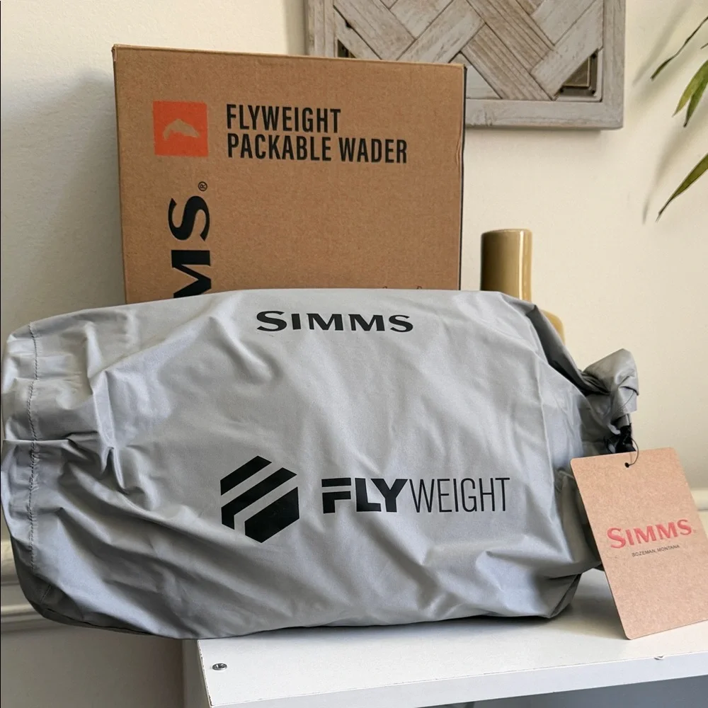 Simms Flyweight Packable Wader in the Box Size LK 9-11 - Picture 3 of 6